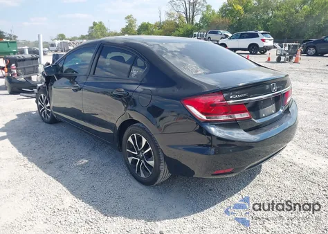 2015 Honda Civic Ex z USA, uszkodzony, nr VIN 19XFB2F85FE015901